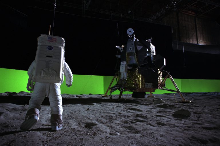 How We Faked The Moon Landing: Part 1 — the Visual Effects of Magnificent Desolation 3D